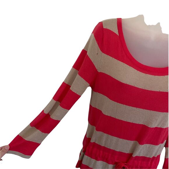 rag & bone Small Dress Sheath Mini Long Sleeve Merino Wool Striped - Picture 5 of 12